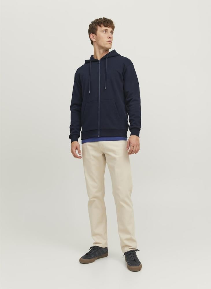 JACK & JONES Casual Logo Zip Hoodie - Image 5